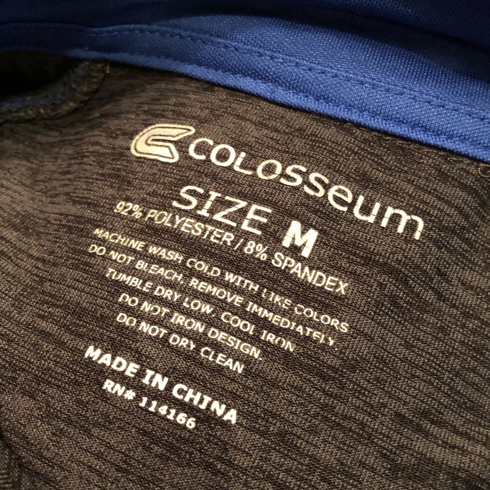 COLOSSEUM Ladies Lightweight Gray & Blue ‘Florida Gators’ Qtr Zip Pull Over - M - Picture 2 of 13